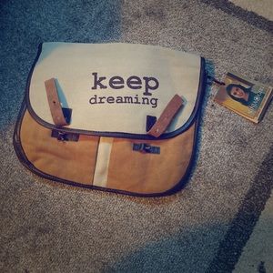 Keep Dreaming Ninja Girl Melange Messager Bag